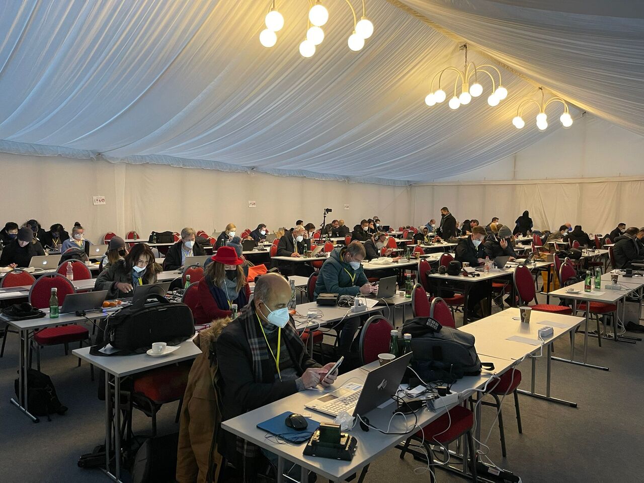 ماجرای خیمه خبرنگاران مذاکرات وین