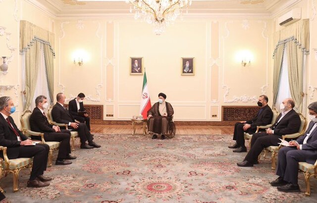 وزیرخارجه ترکیه از دیدارش با رئیسی چه گفت؟