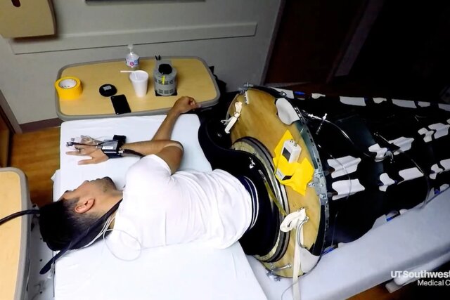 کیسه خواب مکنده و حفظ بینایی فضانوردان