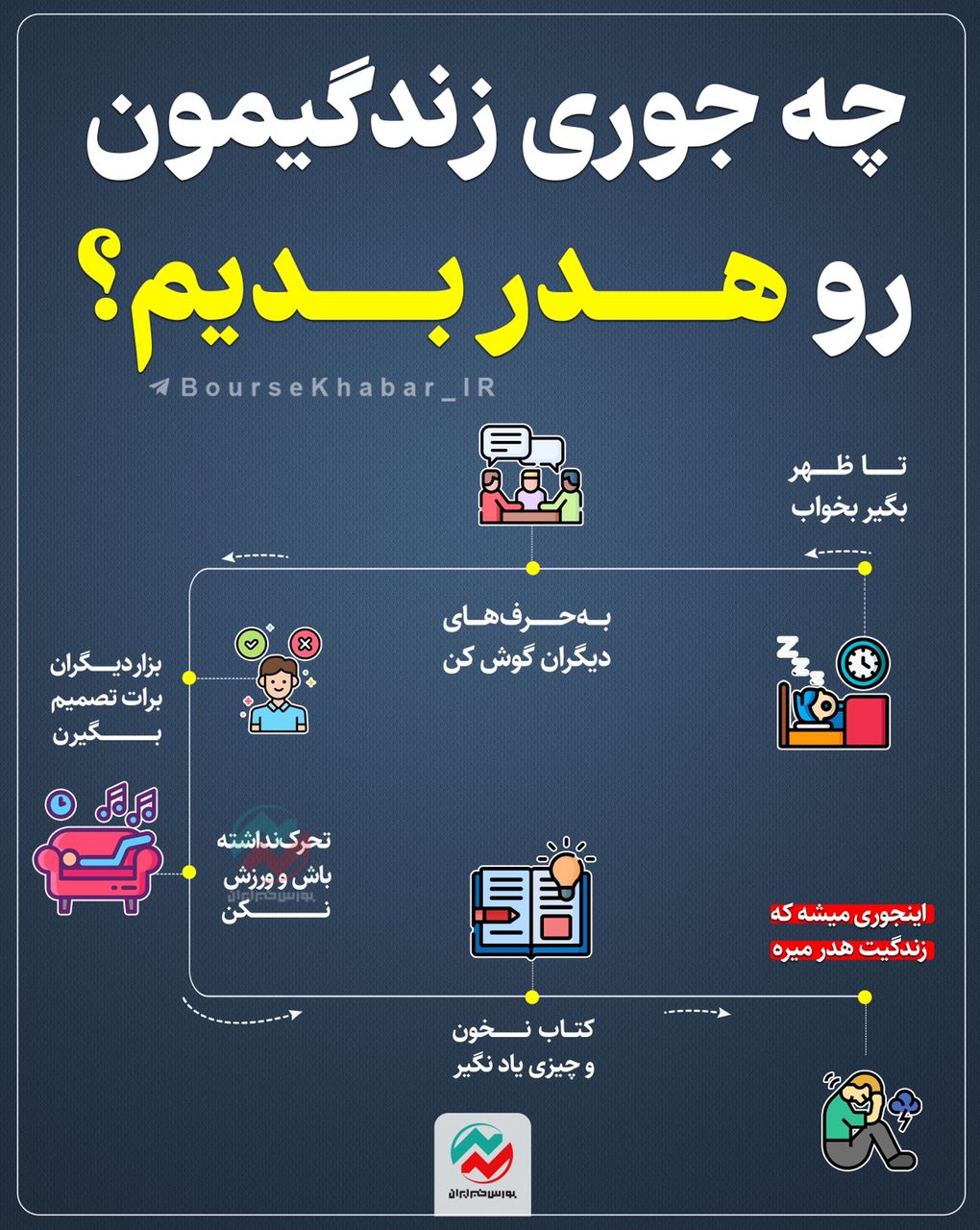 آداب هدردادن زندگی